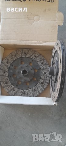 Феродов и притискателен диск за Шкода  105,120,120 L,130, снимка 2 - Части - 39179675