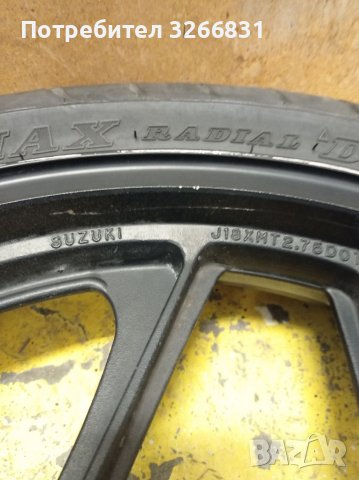 Suzuki GSX-R 1100 / 750 предна джанта , снимка 3 - Части - 39150503