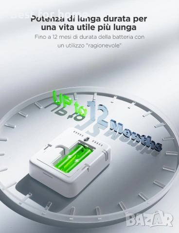 Govee термометър и хигрометър с 2 пипса, Bluetooth дигитален с приложение, измервател на влажност , снимка 6 - Друга електроника - 53697374