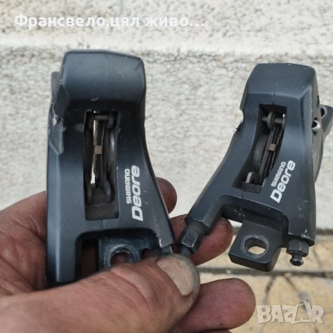 Хидравлични спирачки за велосипед колело Shimano deore st m 535, снимка 4 - Части за велосипеди - 40499880