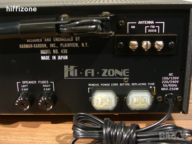 РЕСИВЪР  Harman/kardon hk 430 , снимка 9 - Ресийвъри, усилватели, смесителни пултове - 34000891
