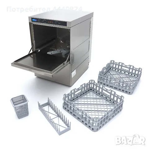 Чашомиялна 35x35 см – професионално решение за барове и кафенета, снимка 3 - Обзавеждане на кухня - 50402412