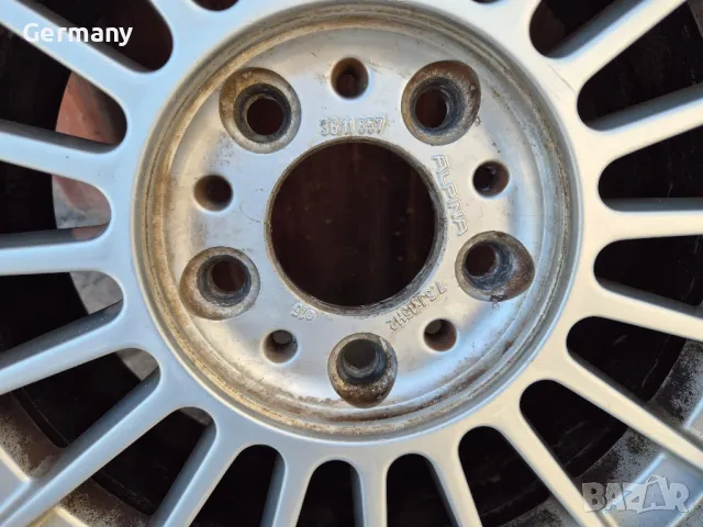 оригинални ретро джанти за bmw alpina 5x120  15 цола  e21e28 e32 e30, снимка 10 - Гуми и джанти - 50005058