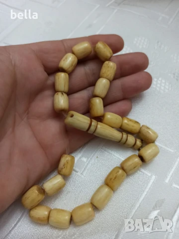 Броеница камилска кост -21 зърна без попа.Цена 150 лв, снимка 4 - Други ценни предмети - 50448735