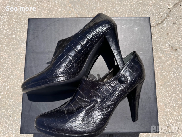 Боти от естествена кожа FURLA размер 40, снимка 3 - Дамски боти - 52102607