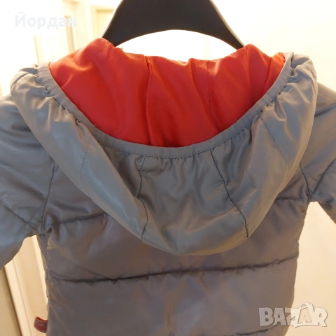 Детско яке за момиче сиво и розово, за 2-3 год, снимка 4 - Детски якета и елеци - 53133154