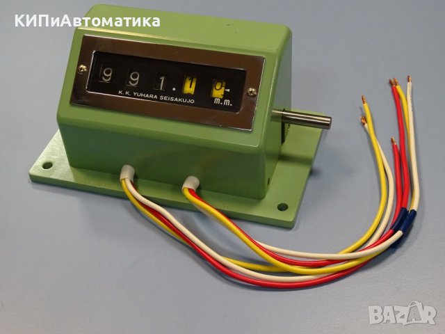 Електро-механичен брояч K.K YUHARA Seisakujo R100 electromechanical counter , снимка 10 - Резервни части за машини - 39001270