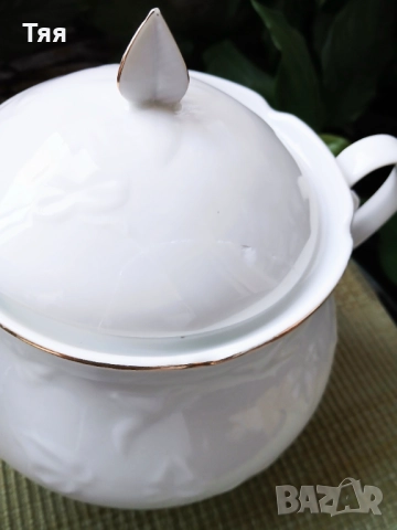 БГ порцелан бяла Шипка,  супник и солничка , снимка 7 - Сервизи - 52271177