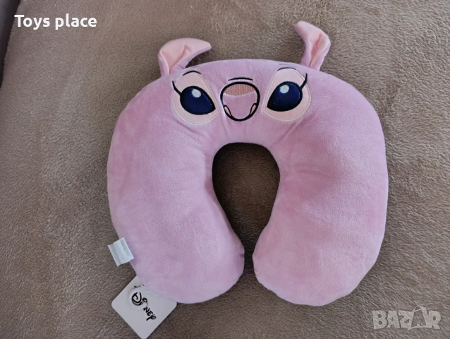 Възглавница за път Лило и Стич Lilo and Stitch , снимка 4 - Възглавници - 50872236