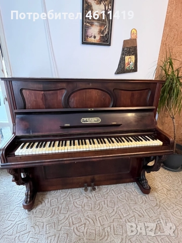 Старинно пиано, произведено в края на XIX век - началото на XX век