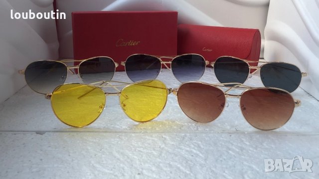 Cartier 2021 слънчеви очила дамски мъжки унисекс, снимка 12 - Слънчеви и диоптрични очила - 34379835