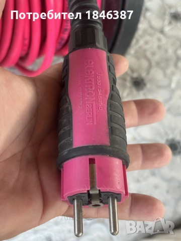 Кабелна макара 3G x 2,5 Elektron Berlin Germany, снимка 6 - Разклонители и удължители - 56187948