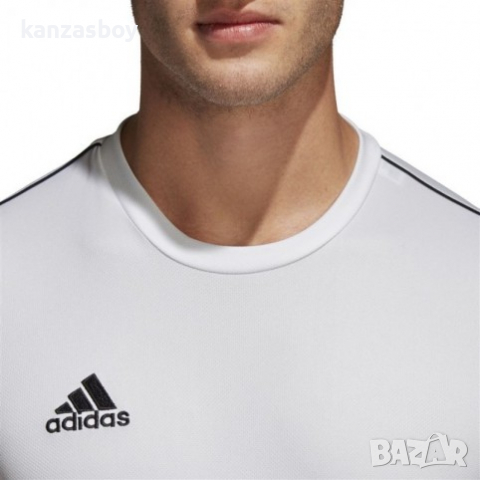 Adidas Core 18 Tee M - страхотна мъжка тениска 2ХЛ КАТО НОВА, снимка 2 - Тениски - 36288308