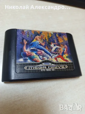 Оригинална дискета Streets of rage за SEGA