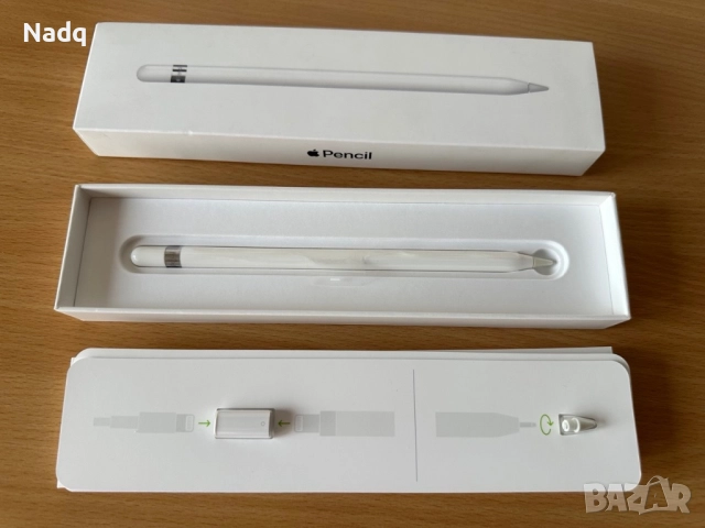 Apple Pencil (1st Gen), Оригинал, Отлично работещ - Запазена!, снимка 5 - Аксесоари за Apple - 52628045