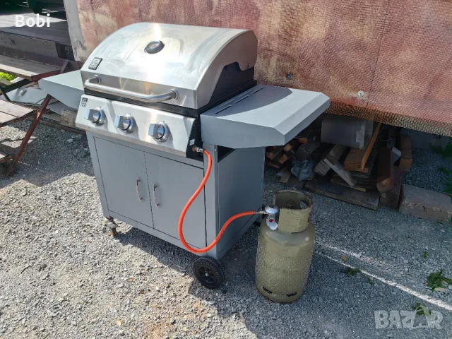 Барбекю на газ GRILL CHEFF, снимка 3 - Барбекюта - 49929494