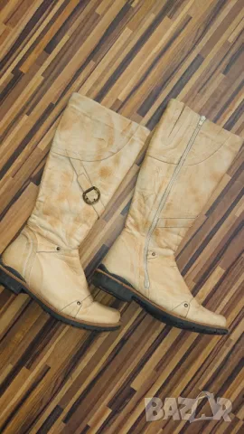 Български дамски ботуши естествена кожа ингилиз 39 номер