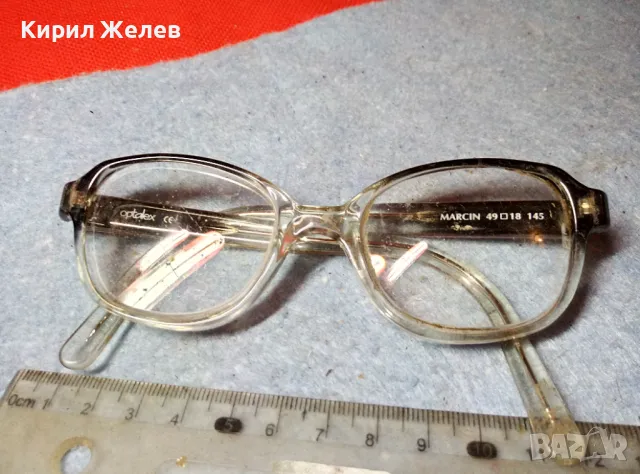 MARCIN Optalex ВИНТИДЖ МОДЕЛ ДИОПТРИЧНИ МАРКОВИ ОЧИЛА 47781, снимка 4 - Слънчеви и диоптрични очила - 47539262