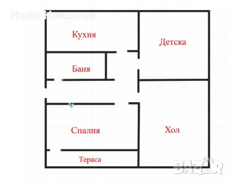 НАПЪЛНО РЕНОВИРАН ТРИСТАЕН АПАРТАМЕНТ НА ТОП ЛОКАЦИЯ, снимка 2 - Апартаменти - 55749627