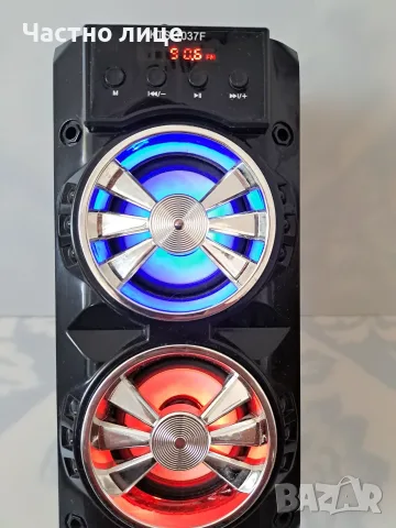 Bluetooth тонколона KTS-1037F, снимка 2 - Bluetooth тонколони - 55908066