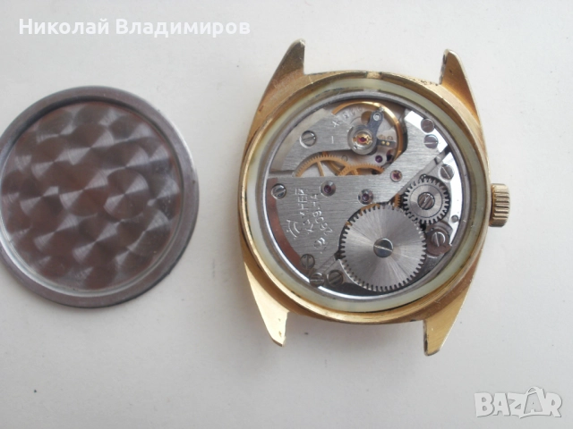 Ракета Raketa мъжки руски позлатен ръчен часовник, снимка 6 - Мъжки - 52490231