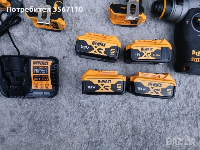 Безчеткови машини Dewalt 18волта, снимка 7 - Други инструменти - 52654017