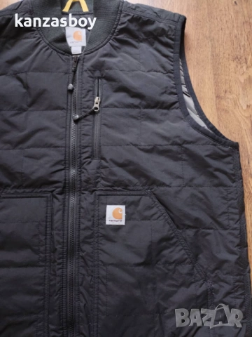 Carhartt 100740 Brookville Vest - страхотен мъжки елек КАТО НОВ Л, снимка 8 - Други - 53697436