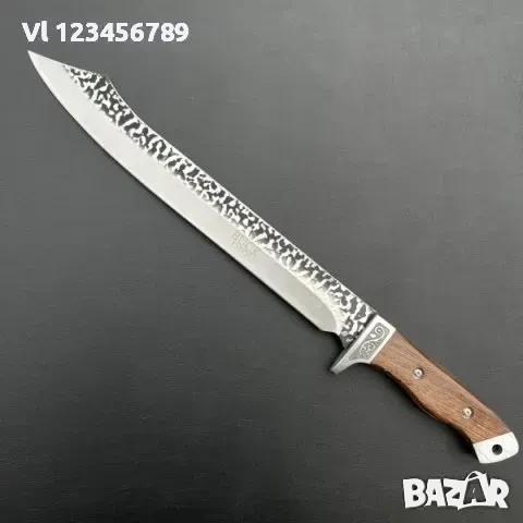 Огромен ловен нож BUCK KNIVES 94 , 5CR13Моv, 295x425 mm, снимка 2 - Ножове - 50727864