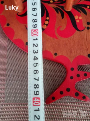 Прекрасна ,старинна закачалка., снимка 5 - Антикварни и старинни предмети - 49001565