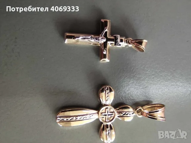 Златен Кръст 1.62гр 14к 585, снимка 1