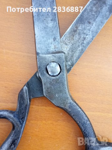 Винтидж шевни ножици GERLACH Полша 1930-те, снимка 5 - Антикварни и старинни предмети - 39599102