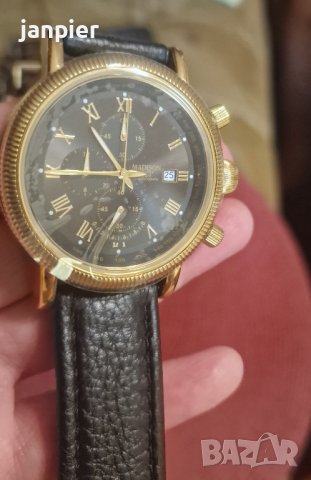 Мъжки масивен часовник Madison  Chronograph. Чисто нов!!!, снимка 7 - Луксозни - 41968554