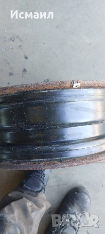 Желязна джанта за VW TRASPORTER T4 16ц, снимка 4 - Гуми и джанти - 51795141