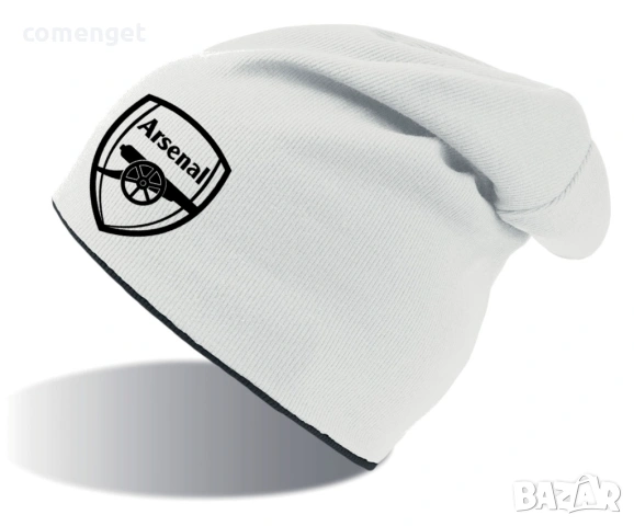 НОВО! ФЕН шапки тип beanie АРСЕНАЛ / ARSENAL - универсален размер. Или на ОТБОР по ИЗБОР!, снимка 3 - Шапки - 38508003