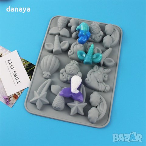 3744 Силиконова форма Вълшебство, снимка 3 - Форми - 41083205