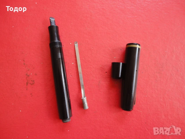 Бакелитова писалка Rally Trade Mark, снимка 4 - Антикварни и старинни предмети - 50556978