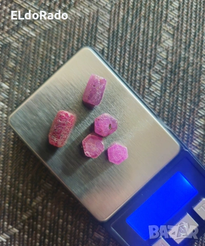 изумруд и рубин в суров вид, снимка 6 - Други - 53644857