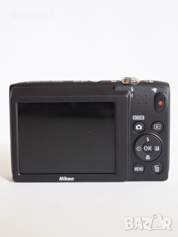 Nikon Coolpix A100 20mp x5 zoom компактен фотоапарат, нов, със зарядно, снимка 5 - Фотоапарати - 53150415