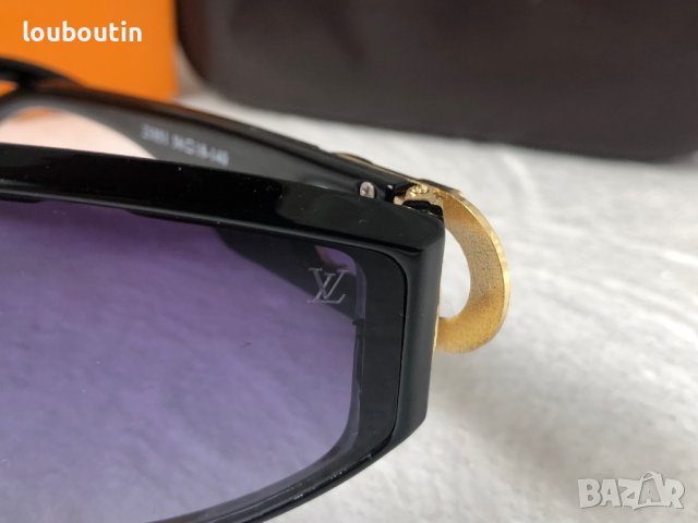 Louis Vuitton  2023 дамски мъжки слънчеви очила маска, снимка 13 - Слънчеви и диоптрични очила - 41125407