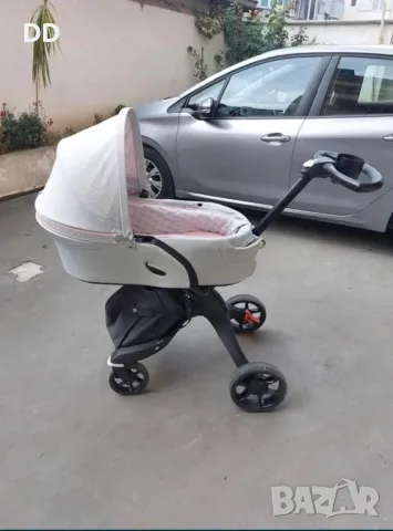 Stroller Stokke Xplory V6 Limit Edition Colour Melange Pink