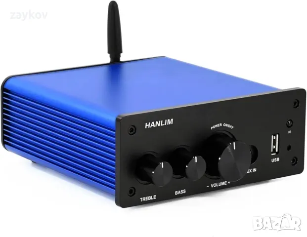 200 W HiFi усилвател Bluetooth/оптичен вход/коаксиален вход/USB/AUX вход, снимка 7 - Друга електроника - 49079732