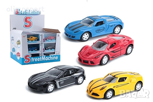 Кола метална съзтезателна с пулбек (Pull Back) механизъм (210311) 