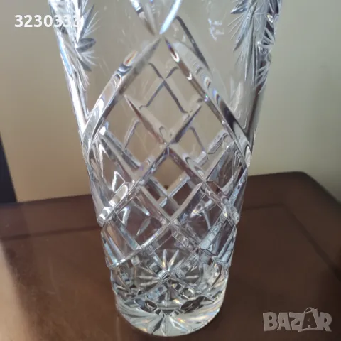 Кристална ваза голяма, снимка 5 - Вази - 49821489