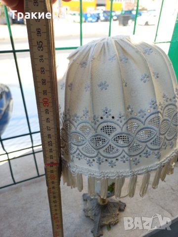 Порцеланова настолна лампа, снимка 4 - Антикварни и старинни предмети - 42636212
