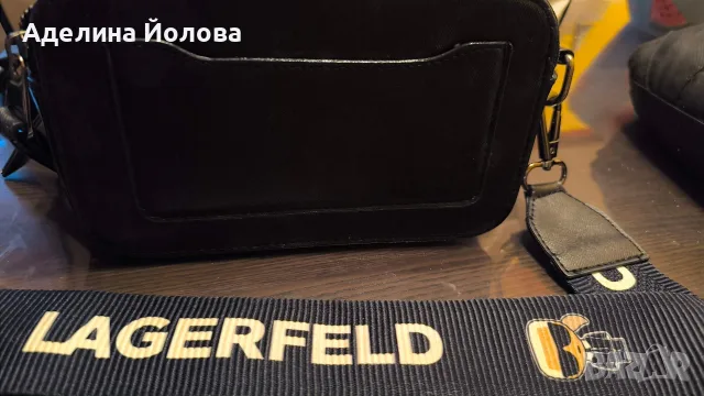 малка дамска чанта Карл , снимка 5 - Чанти - 56159751