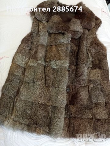 Елек естествен косъм, снимка 3 - Елеци - 34788214