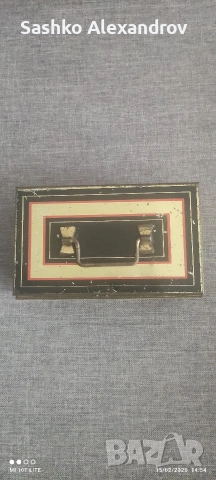 Винтидж английска метална кутия за пари - ENGLISH MAKE ( 1935 - 1945г.), снимка 5 - Други ценни предмети - 53577300