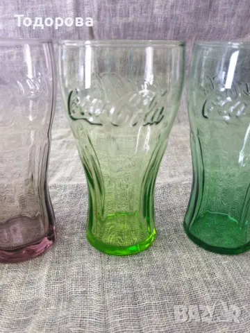 Рекламни колекционерски чаши - Coca Cola - 4 броя, снимка 2 - Чаши - 49026695