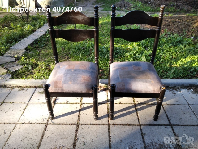 Дървени столове, снимка 5 - Столове - 53040820