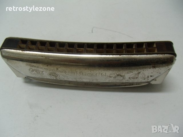 № 6794 стара малка германска хармоника - M. HOHNER, снимка 5 - Други ценни предмети - 39520818